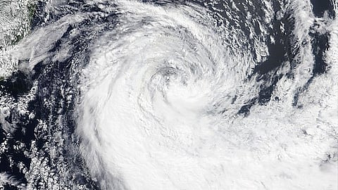 The very severe cyclonic storm 'Biparjoy' (pronounced as "Biporjoy") over Northeast Arabian Sea moved north-northeastward with a speed of six kmph. (Representational image: Wikimedia commons)