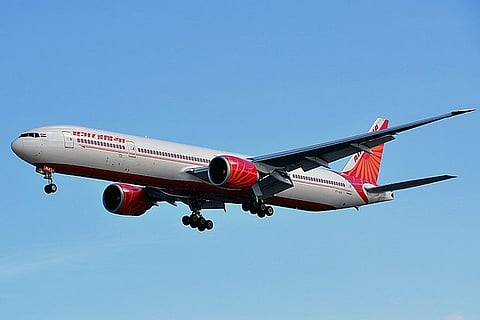 Air India announced on Wednesday that it has deployed a ferry flight to Russia with supplies for the passengers, including food.(Wikimedia commons)