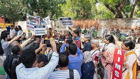 A collective and unanimous decision in this regard was taken at the 'mahapanchayat' held in Haryana's Kurukshetra town on the future strategy of wrestlers' protest. (Wikimedia)