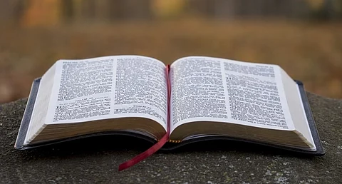 The Davis School District's ruling determined that the Bible's content does not violate the 2022 law, but does include "vulgarity or violence not suitable for younger students".(IANS)