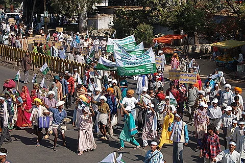 On Thursday, farmers continued with their solidarity protests at various places in Punjab and Haryana demanding their release. (Representational image: Wikimedia commons)