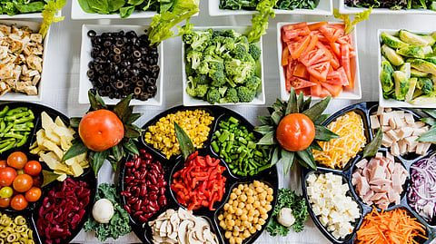 Consuming fruits, vegetables, legumes, nuts, fish and whole-fat dairy products in combination is key to lowering the risk of cardiovascular disease (CVD) in adults.
(Unsplash)