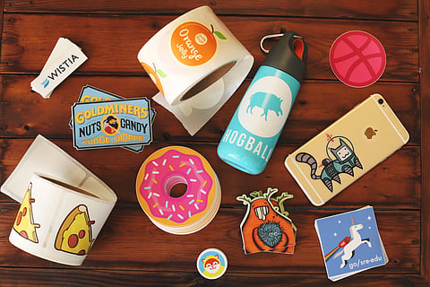 Custom vinyl stickers are a versatile and durable tool that has gained immense popularity. ( Image: Wikimedia Commons)