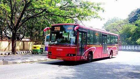 Woman passenger objecting to a Bangalore Metropolitan Transport Corporation (BMTC) bus conductor wearing a skull cap while on duty as a case of moral policing.
(Wikimedia Commons)