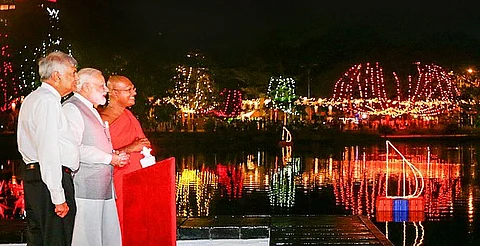 Sri Lanka’s Energy Minister Kanchana Wijesekera has announced that government institutions and religious sites in the country will be powered by solar energy with the support of Indian loan assistance. (Wikimedia Commons)