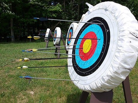 The Indian women's compound team of Jyothi Surekha Vennam, Parneet Kaur and Aditi Gopichand Swami won the gold medal at the World Archery Championships 2023 (Pixabay Representational)