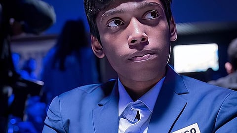 Indian chess Grandmaster (GM) R.Praggnanandhaa made the nation's spirits reach the moon by entering the finals of the FIDE World Cup defeating world number 3. (Wikimedia Commons)