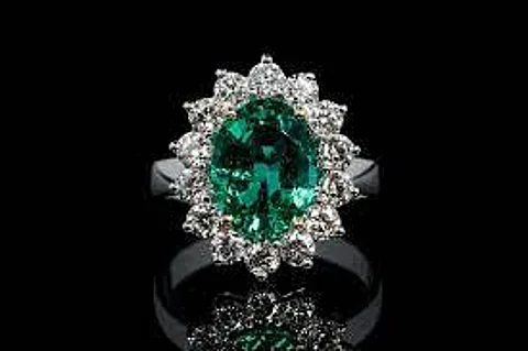 The vibrant green colour of emeralds has long been associated with the renewal of life and love. (Unsplash)