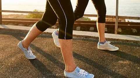 Want to reduce your risk of dying early? Taking 8,000 steps, equivalent to walking approximately 6.4 km a day, can help.(IANS)