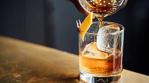 The firework cocktail, as the name suggests, is a burst of flavour in your mouth. (Unsplash)