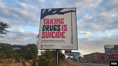 Officials say Zimbabwe’s economy has been hurt by U.S. sanctions against the government for alleged corruption and human rights abuses in the early 2000s.