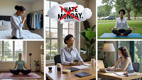 After a joyful Sunday, transitioning into Monday can be difficult. Waking up early, facing a heavy workload, and returning to routine often feel overwhelming.