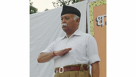 The RSS clarified that Bhagwat referred to Pingle’s views and targeted no individual