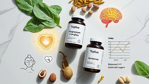 Toplux Berberine delivers 1,200 mg of high-potency, natural berberine per serving.