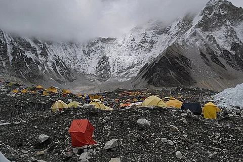 The routes to Everest Base Camp are among the busiest in the Himalayas, with nearly 60,000 tourists visiting the area each year