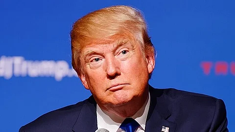 Donald Trump has said Republicans who believe in Epstein conspiracies are ‘stupid’. Aaron Schwartz / EPA