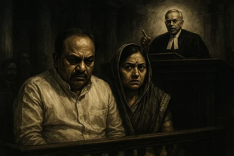The main accused, Amarmani Tripathi—a senior politician—and his wife were later found guilty of planning the murder.