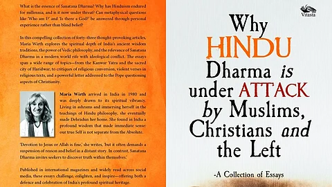 One of the most striking observations in the book is the contrast between Hindu Dharma’s inclusive nature and the exclusivist dogma of many Abrahamic faiths.