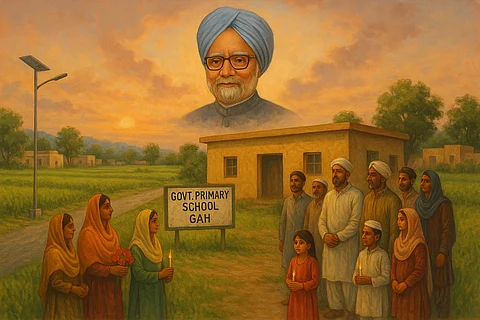 This quiet village is special because it is the birthplace of Dr. Manmohan Singh, India’s 14th Prime Minister, who was born there in 1932.