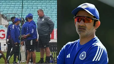 Gautam Gambhir, and the ground’s head curator, Lee Fortis had a heated confrontation