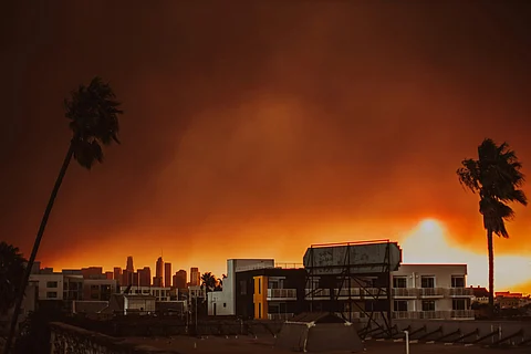 devastating climate disasters looms in the US west