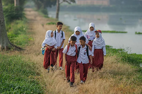 commuting to school