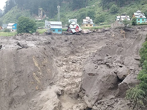 Massive cloudburst in Kishtwar District of J&K