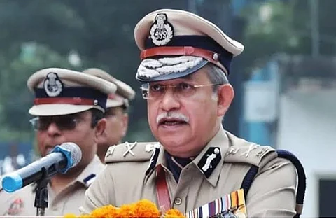 Image of newly appointed Satish Golcha as the Delhi commissioner of police