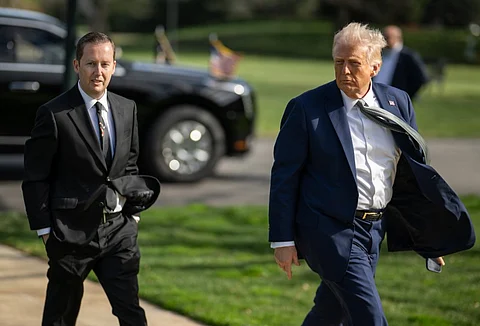 Image of Sergio Gor and Donald Trump