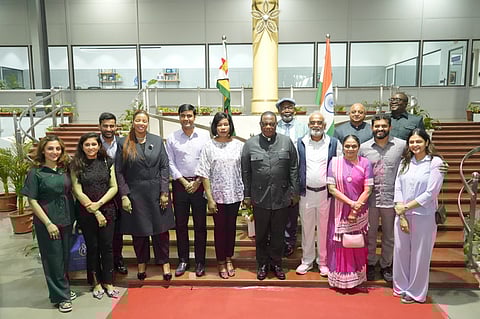 Zimbabwe Vice President visits Surat