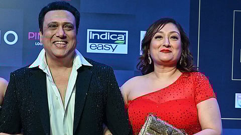 Image of actor Govinda and his wife Sunita Ahuja