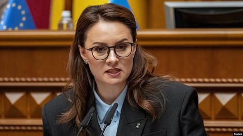 Ukrainian Prime Minister Yulia Svyrydenko