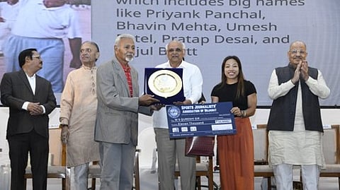 National Sports Day: Gujarat CM felicitates athletes and coaches in Ahmedabad