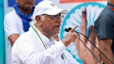 Image of Congress National President Mallikarjun Kharge