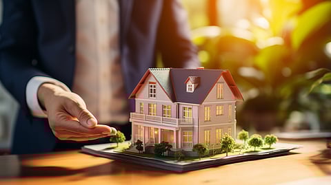 Graphical illustration of house model
