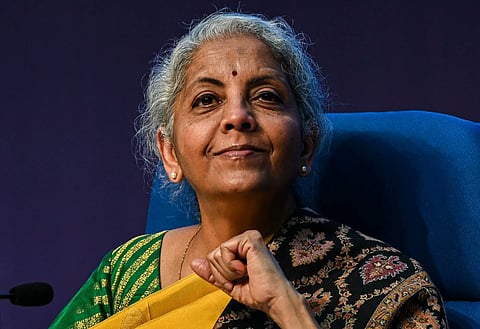 Image of FM Sitharaman