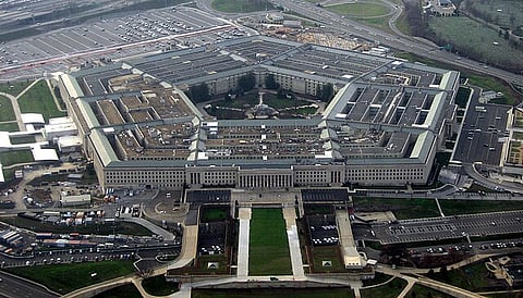 Pentagon from top view