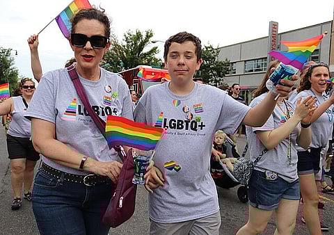 Pride parade