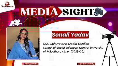 M.A. Culture and Media Studies, School of Social Sciences, Central University of Rajasthan, Ajmer 2023-25