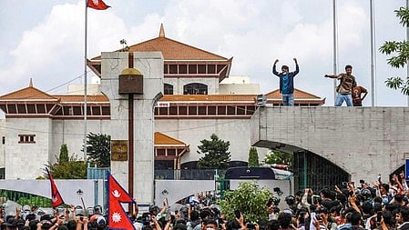 Protest in Kathmandu