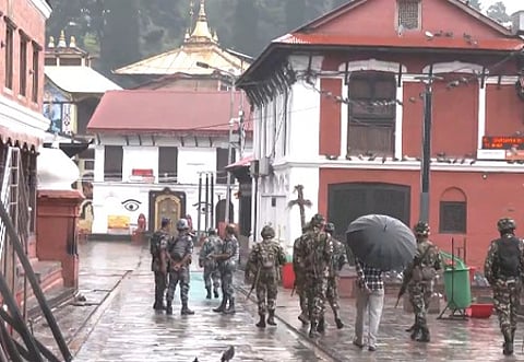 India has increased vigilance along the Nepal border and advised its citizens in Nepal to avoid travel and remain indoors.