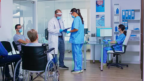Hospital inside