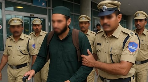 Hyderabad police deport Pakistani national