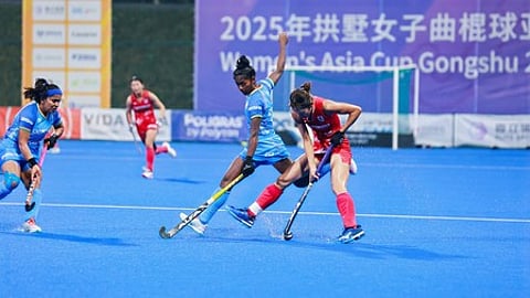 India play a 1-1 draw against Japan in Super 4s section of the Women's Asia Cup Hockey 2025 in Hangzhou in China on Saturday.