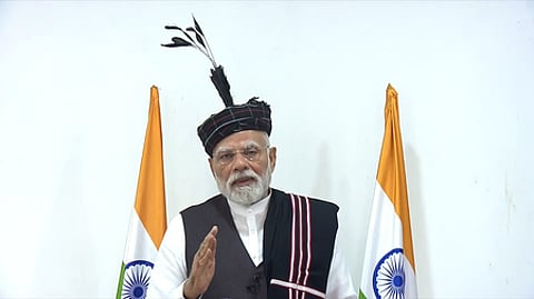 PM Modi launches Rs 9,000-crore projects in Mizoram