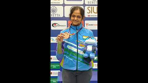 ISSF World Cup: Meghana wins bronze in women’s air rifle as India ends fifth