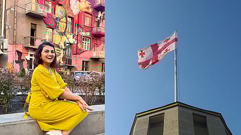 Dhruvee Patel and Georgia