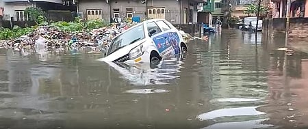 Submerged Kolkata after one night’s rain exposes poor disaster management: Bengal LoP