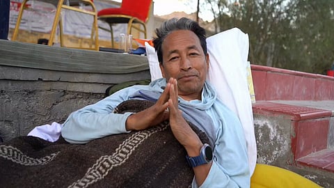 Sonam Wangchuk on hunger strike.
