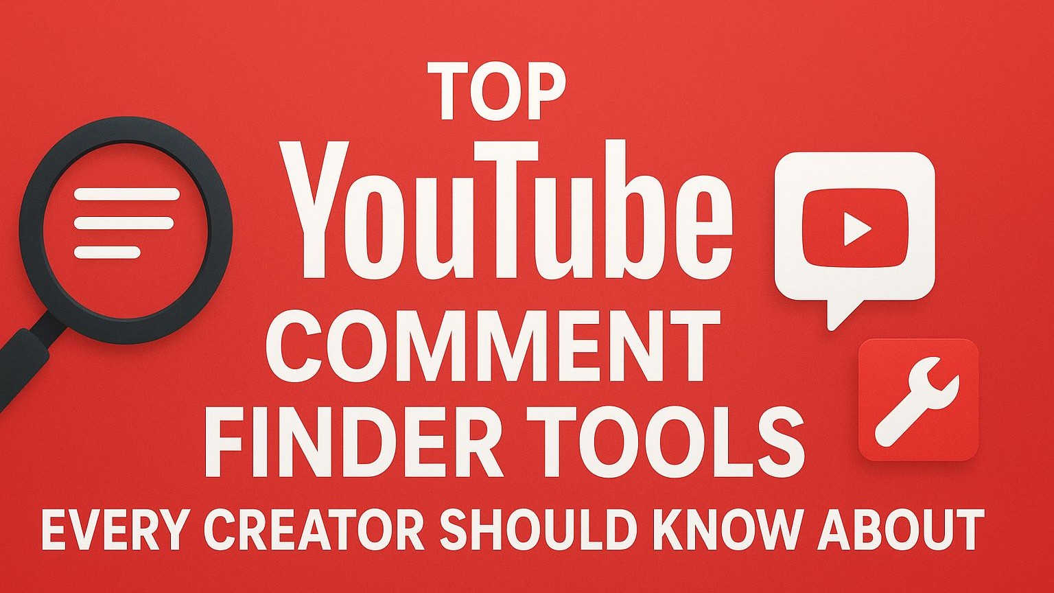 Comment Finder Tools